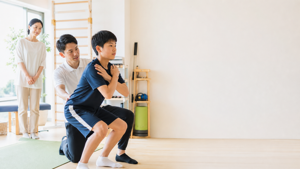 のびトレのトレーニングイメージ